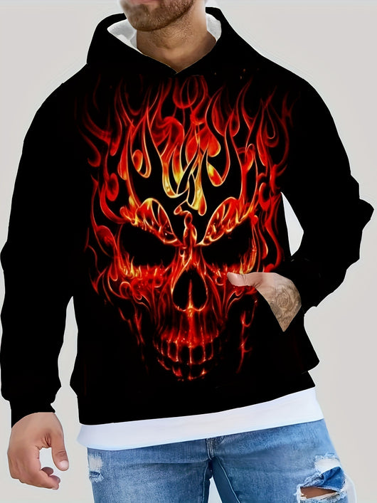 Sudadera con Capucha Casual Versátil para Hombre - Image 16