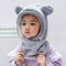 Conjunto Protector de Esquí Infantil con Casco y Máscara Facial