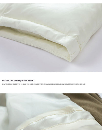 Abrigo Acolchado Coreano con Capucha - Diseño Moderno de Dos Capas - Image 19