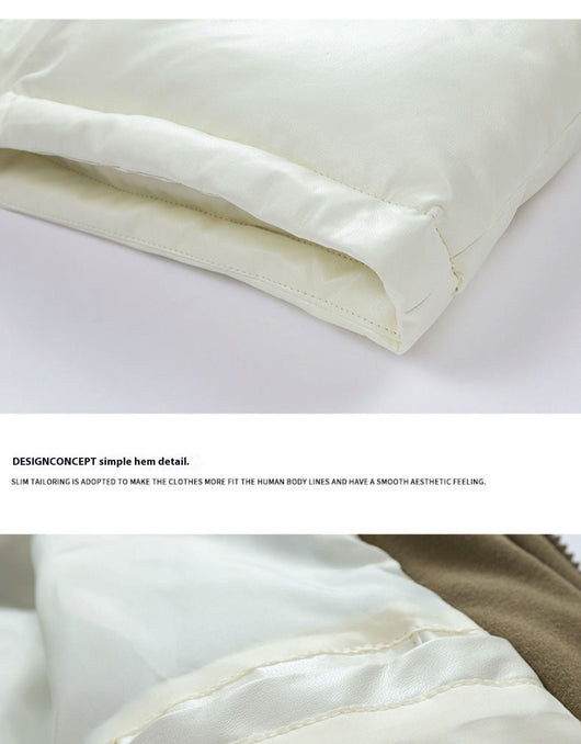 Abrigo Acolchado Coreano con Capucha - Diseño Moderno de Dos Capas - Image 19