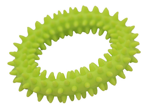 Juguete Masticable para Perros Anillo Espinado TPR - Limpieza Dental y Entrenamiento - Image 10