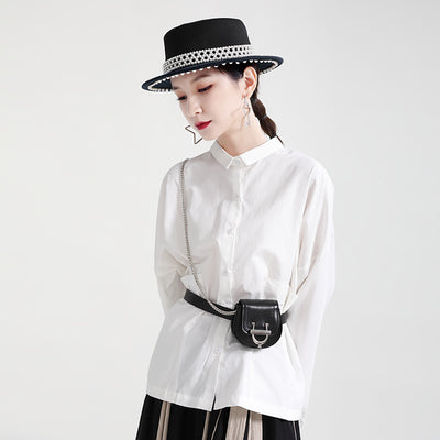 Camisa Oversized Dark Style con Botones Delanteros y Traseros - Manga Larga - Image 5