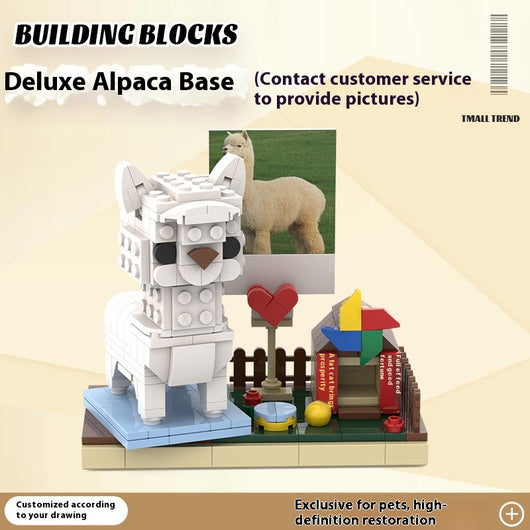 Bloques de Construcción Mascota Personalizada - Figura de Perro y Gato - Image 10