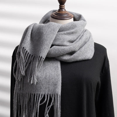 Cuello Térmico Grueso Unisex - Abrigo Versátil de Color Sólido - Image 4