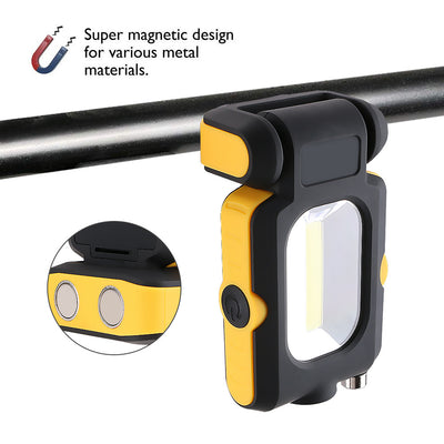 Linterna Rotativa para Reparación Automotriz con Imán Potente y Recogedor - Image 7