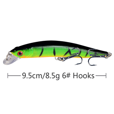 Señuelos Biomimético de 10 Colores - Plástico Duro Premium para Pesca - Image 38