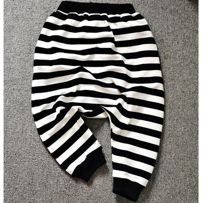 Pantalones Infantiles a Rayas con Forro de Cachemira - Image 8