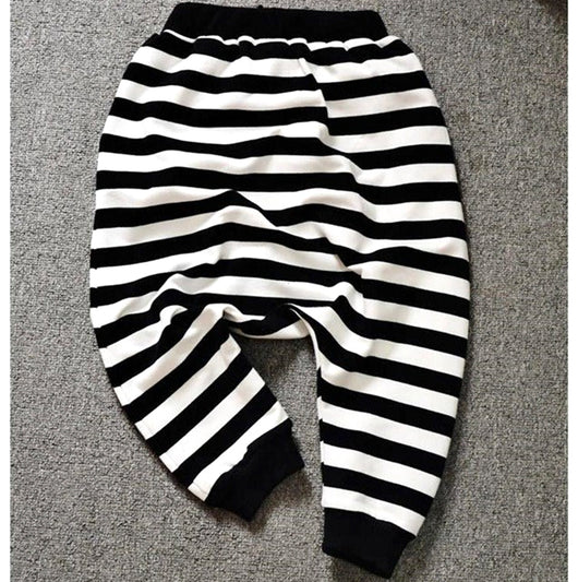 Pantalones Infantiles a Rayas con Forro de Cachemira - Image 8