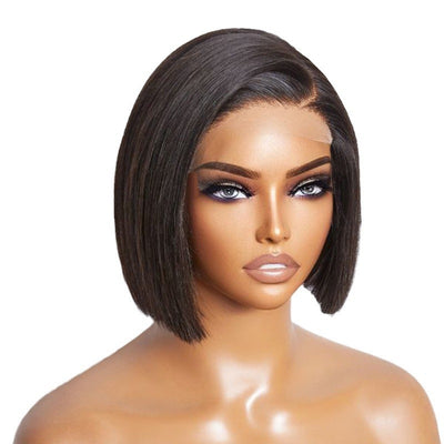 Peluca Bob Liso con Frente de Encaje Cabello Humano - Image 5