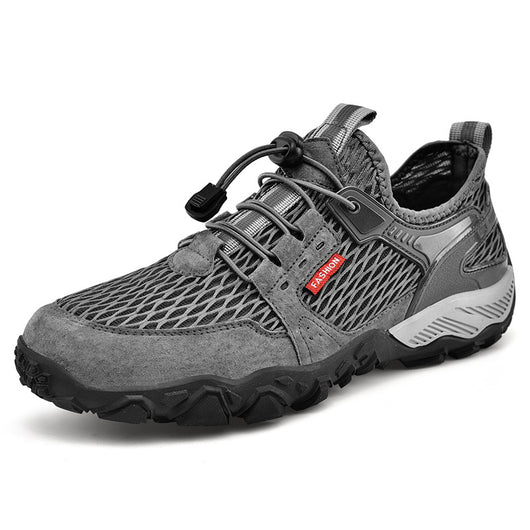 Zapatos de Cuero Transpirables para Hombre - Calzado Deportivo Outdoor de Suela Blanda Antideslizante - Image 7