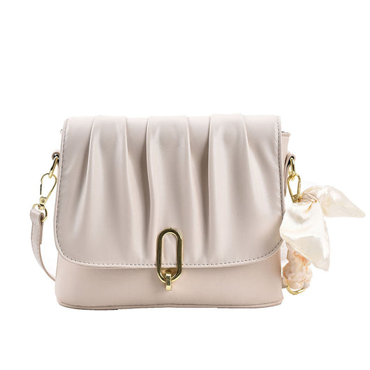 Bolso Bandolera Plisado Cloud con Asa Única - Image 13