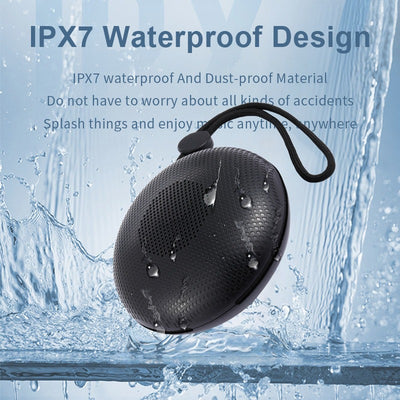 Parlante Bluetooth Portátil Impermeable con Luces LED Multicolor - Image 4