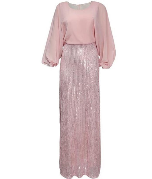 Vestido de Fiesta Elegante con Cuentas Africanas - Talla Grande - Image 10