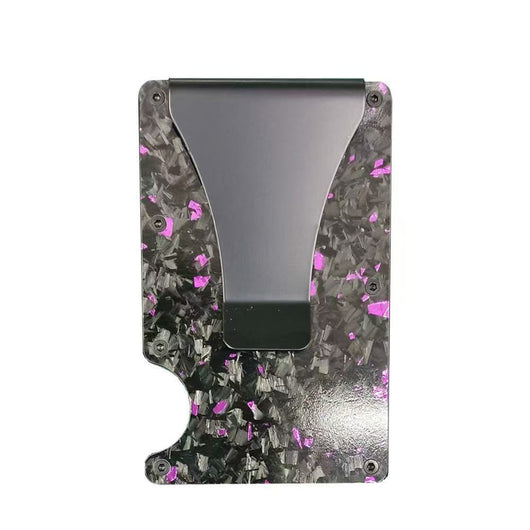Cartera de Fibra de Carbono con Protección RFID y Sujetador de Tarjetas Metálico - Image 7