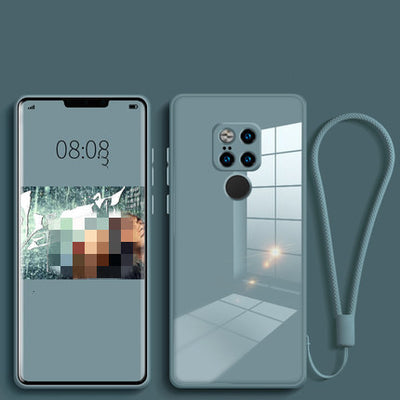 Funda de Vidrio Templado Macaron con Cuerda y Líquido - Image 5