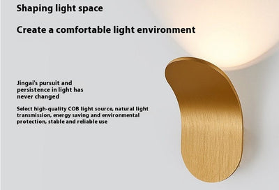 Lámpara LED de Pared Minimalista para Dormitorio y Pasillo - Image 14