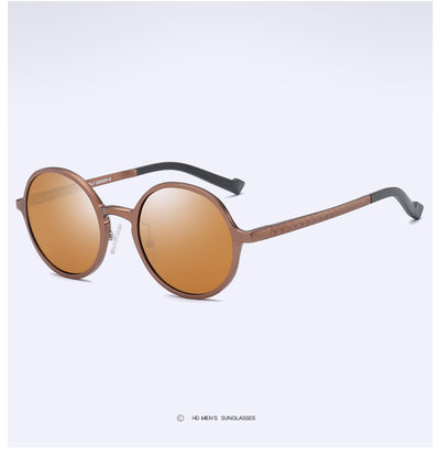 Gafas de Sol Redondas Aluminio Magnesio - Unisex Protección UV - Image 16