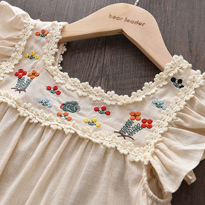 Vestido Niña Manga Volante Estampado Floral Verano - Image 33
