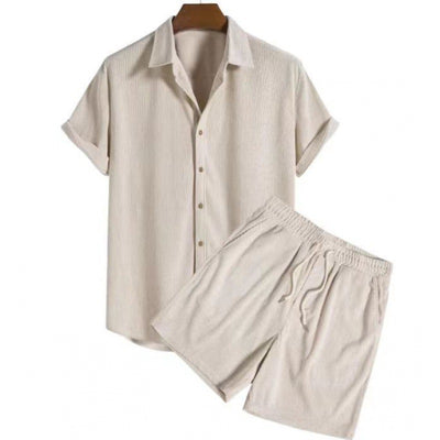 Conjunto de Playa Holgado: Playera y Shorts Cómodos - Image 13