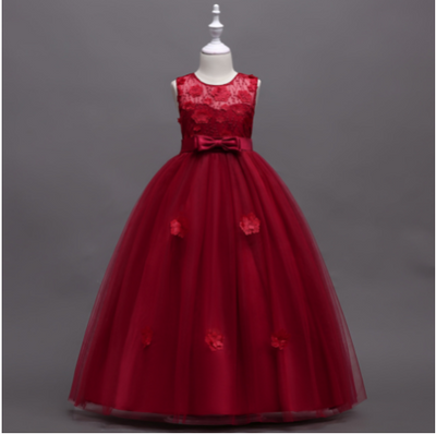 Vestido Elegante Infantil de Verano para Presentaciones de Piano - Image 27
