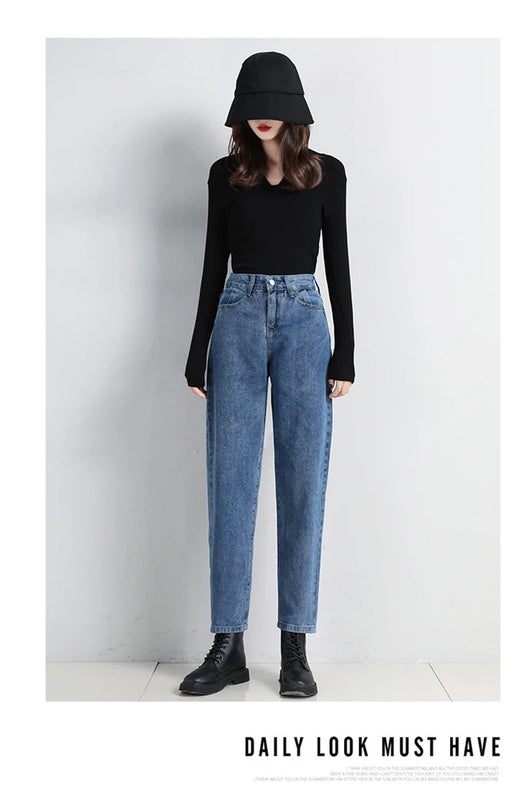 Pantalones Harem Escolares Sueltos para Mujer - Image 18