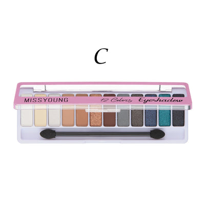 Paleta de Sombras Perladas Mate Anti-Transferencia - Image 7