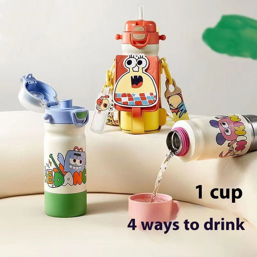 Vaso Térmico 4 en 1 para Niños