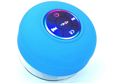 Parlante Bluetooth Impermeable con Ventosa Extragrande y Luz LED - Image 7