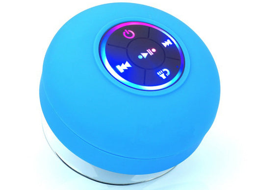 Parlante Bluetooth Impermeable con Ventosa Extragrande y Luz LED - Image 7