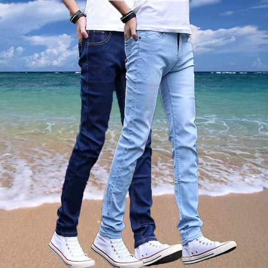 Jeans Hombre Ajuste Relajado Corte Skinny Casual - Image 16