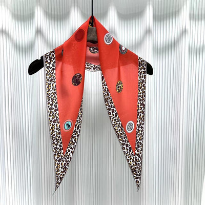Pañuelo de Seda Crepe Estampado Diamante - Image 67