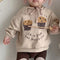 Sudadera Casual Estampada con Diseño de Pastel