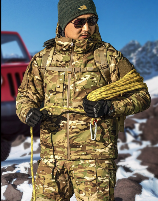 Chaqueta de Algodón para Hombre con Tecnología Reflectante y Aislamiento Térmico - Image 13