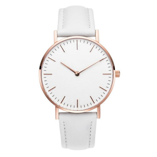 Reloj para Mujer de Correa Simple con Esfera Grande de Cuarzo - Image 9