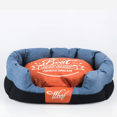 Cama Cuadrada para Perros Cuatro Estaciones con Cojín Ortopédico - Image 3