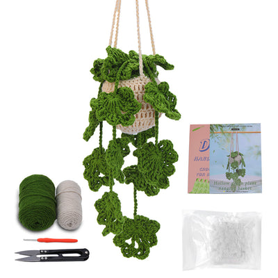 Gancho de Ganchillo Decorativo con Colgante de Plantas - Image 23