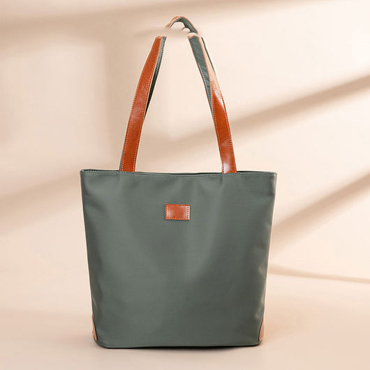 Bolsa de Lona Oxford para Mujer con Bandolera Simple y Gran Capacidad - Image 10