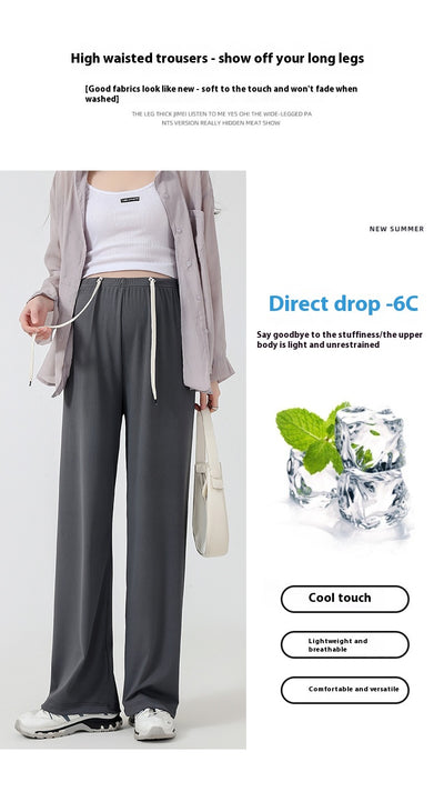 Pantalones Premamá Cómodos de Pierna Ancha sin Cintura Ajustable - Image 15