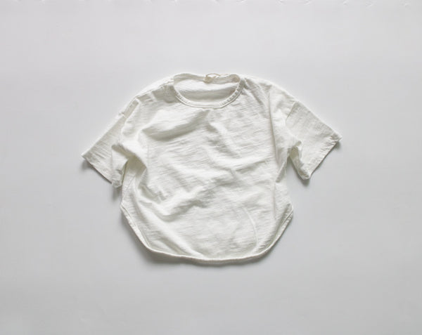 Camiseta Infantil de Manga Corta Colores Pastel