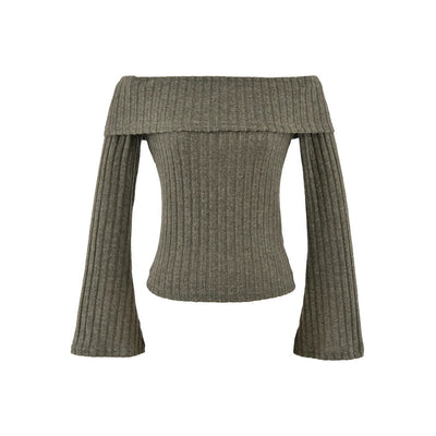 Blusa Slim Hombros Descubiertos - Estilo Desenfadado - Image 19