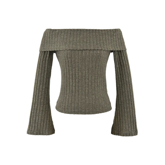 Blusa Slim Hombros Descubiertos - Estilo Desenfadado - Image 19