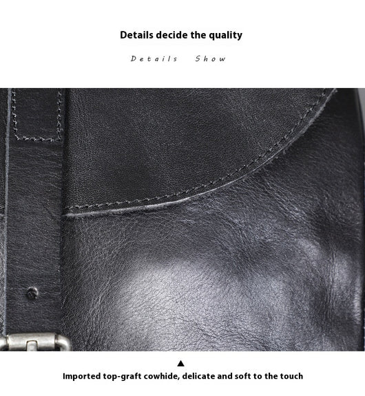 Mochila de Cuero Premium Gran Capacidad - Image 15