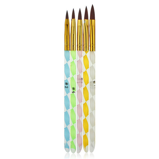 Juego de Bolígrafos Tallados y Pintados a Mano - Image 6