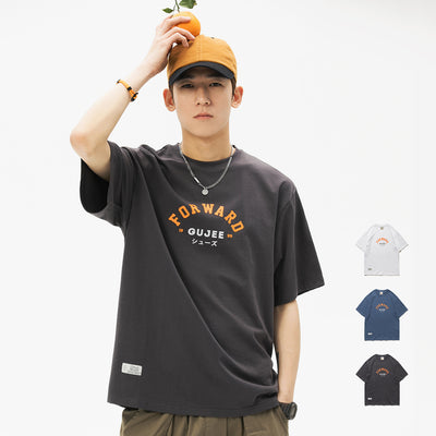 Playera Japonesa de Cuello Redondo Manga Corta para Hombre - Image 10