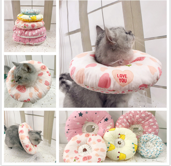 Collar Suave de Esponja Pura para Gatos - Diseño Adorable y Cómodo