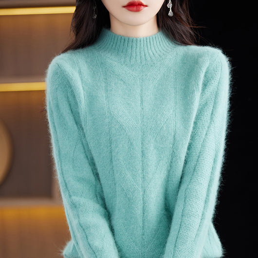 Suéter Tejido Básico para Mujer - Prenda Versátil Otoño Invierno - Image 2