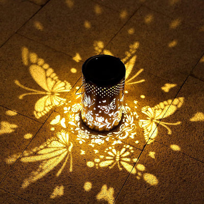 Lámpara Solar Mariposa con Proyección para Jardín - Image 12