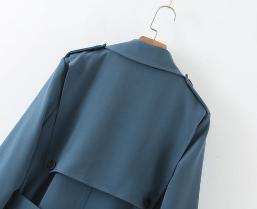 Chaqueta Cortavientos con Cinturón Ajustable - Estilo Versátil - Image 5