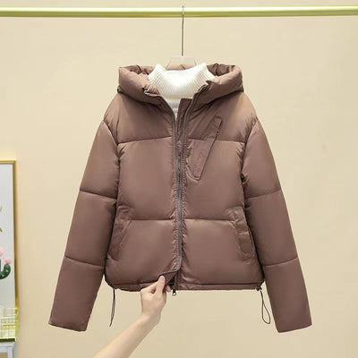 Abrigo Acolchado Cálido para Mujer con Bolsillos - Chaqueta de Algodón Grueso - Image 4