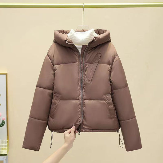 Abrigo Acolchado Cálido para Mujer con Bolsillos - Chaqueta de Algodón Grueso - Image 4